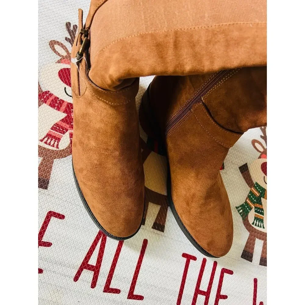 New❤️AE American Eagle Outfitters Women Suede Boots sz10